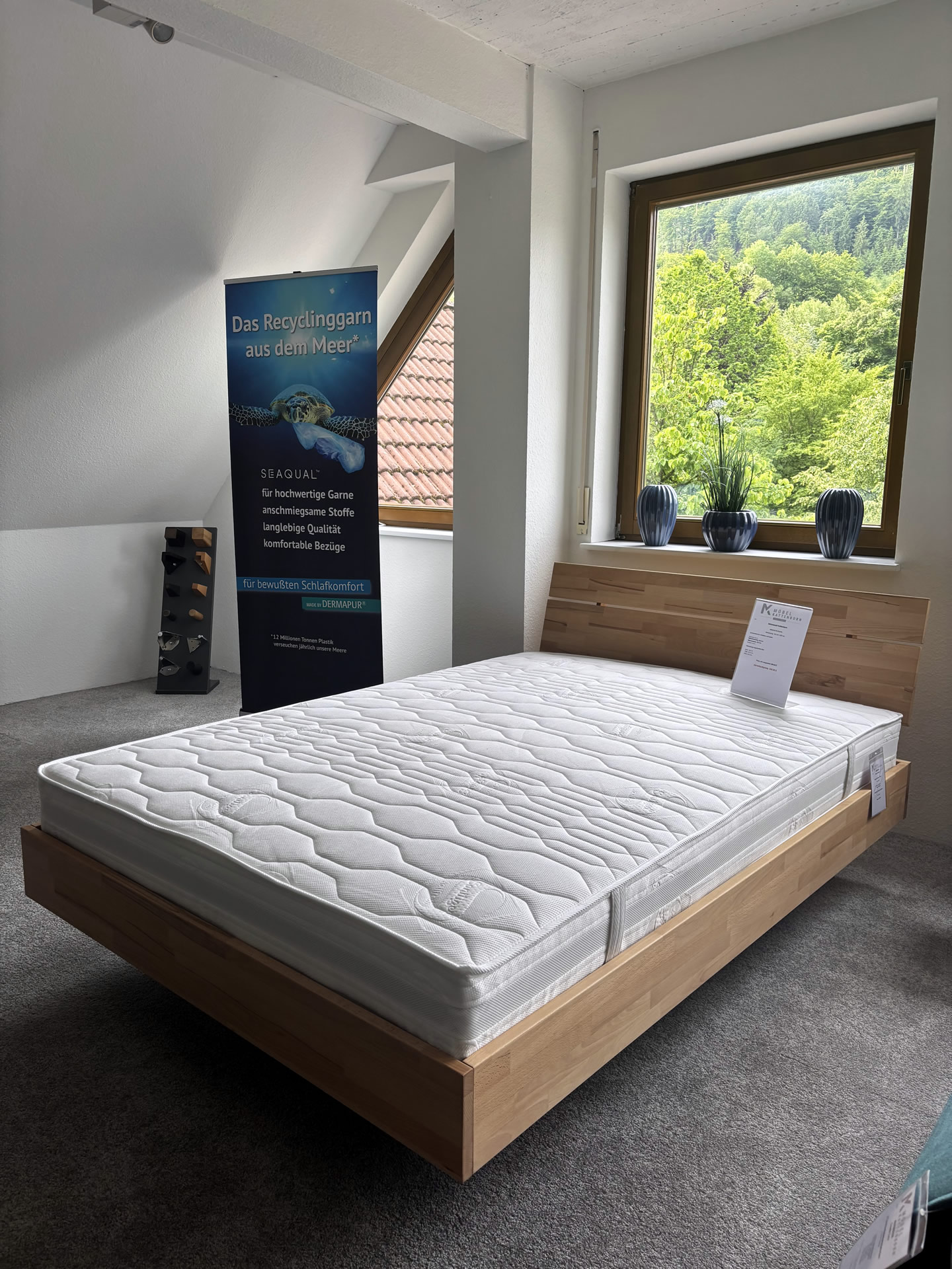 Aktionsbett Kernbuche 140 x 200 cm