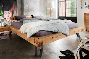 Balkenbett Massivholz Z23115